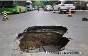 梦见地塌陷了一块是什么意思